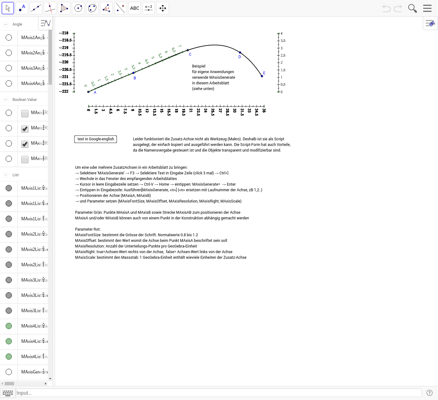 GeoGebra Applet