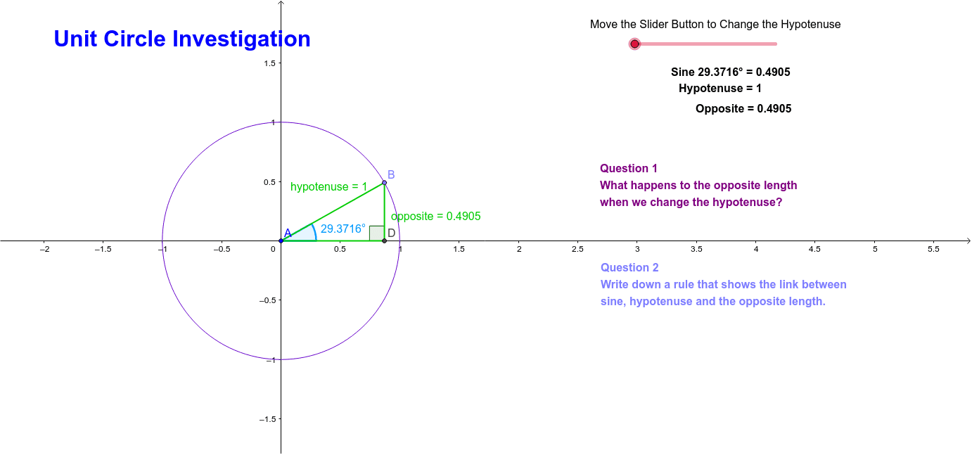 GeoGebra Applet