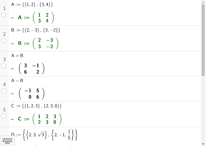 GeoGebra Applet