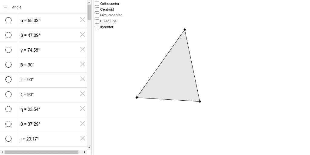 GeoGebra Applet