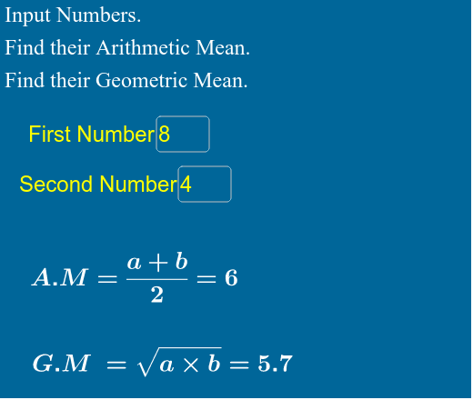 GeoGebra Applet