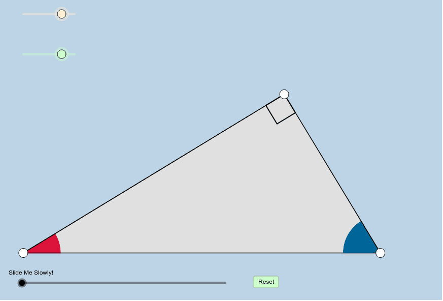 You can move the LARGE WHITE VERTICES anywhere you'd like!