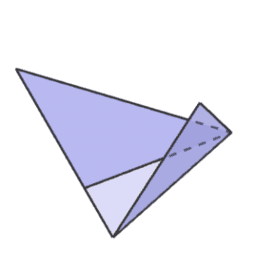 Folding paper, doing geometry figures