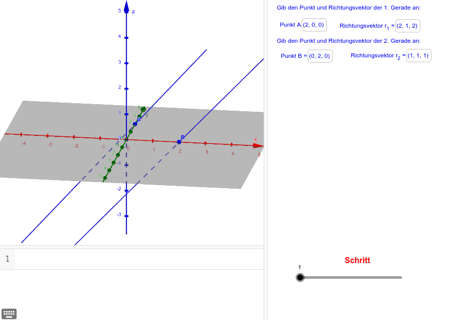 GeoGebra Applet