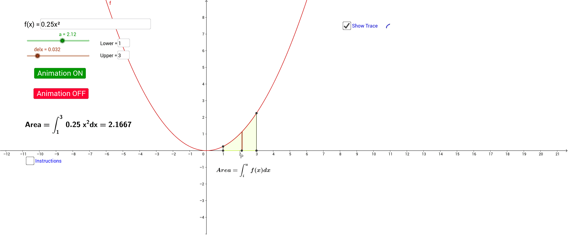 GeoGebra Applet