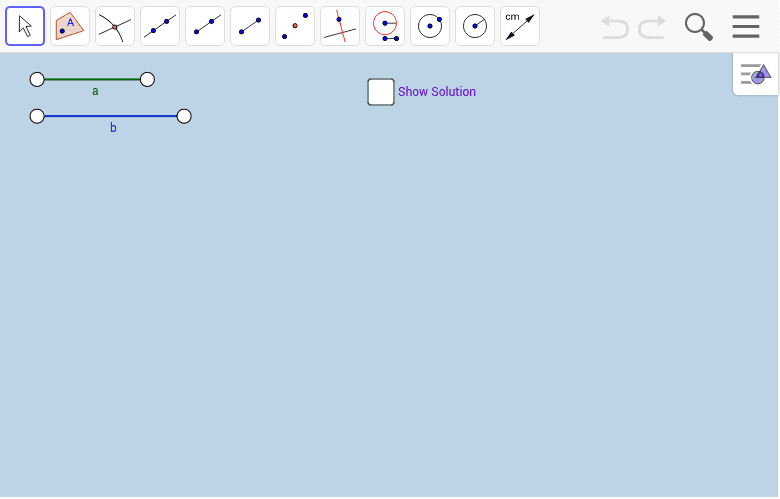 GeoGebra Applet