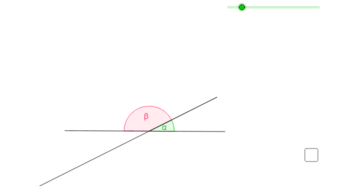 Winkelbeziehungen an Geradenkreuzungen – GeoGebra