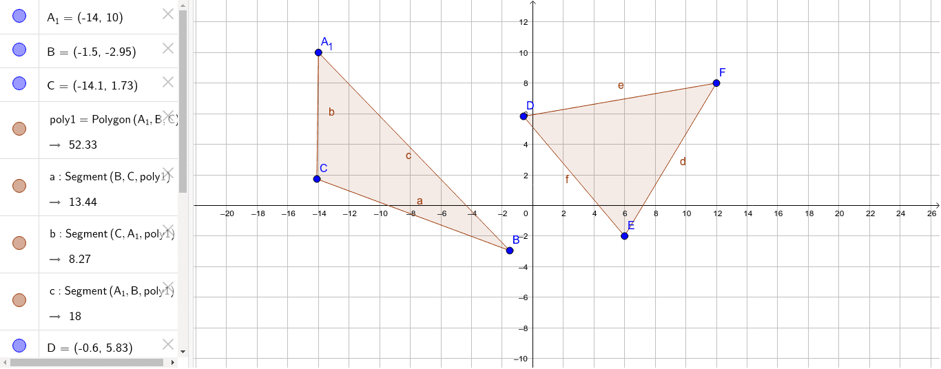 Congruent Triangles – GeoGebra