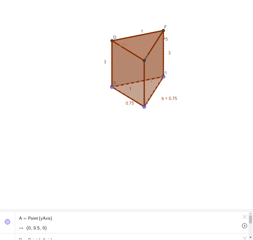 Prisme Telt eksempel – GeoGebra