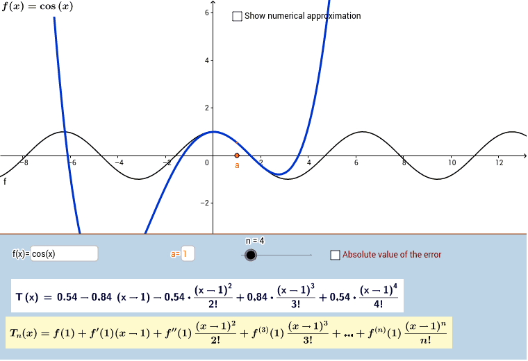 GeoGebra Applet