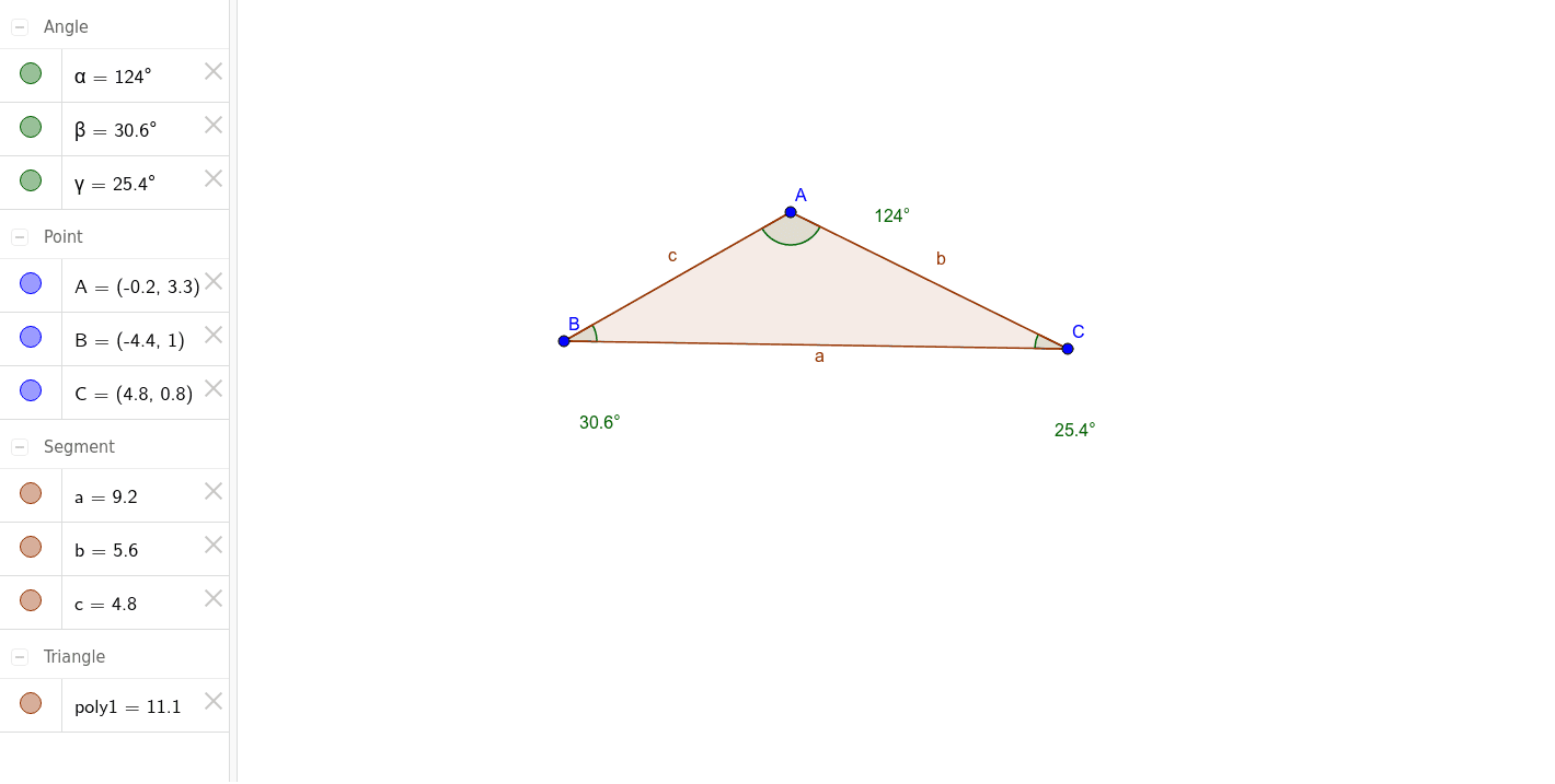 Triangle Sum theorem  Press Enter to start activity