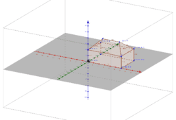 Analytische Geometrie 3D (Haus am See)