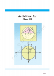 Class-12 Math Lab Activity