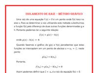 ISOLAMENTO DE RAIZ - METODO GRAFICO.pdf