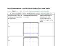 Ficha de trabajo para el Applet Función exponencial parte 1.pdf