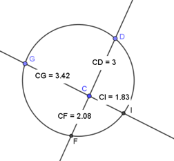 


[i]ACTIVIDAD 6:
RELACIONES MÉTRICAS EN UNA CIRCUNFERENCIA[/i]

¿Qué relaciones métricas se pueden dar en una
circunferencia?

