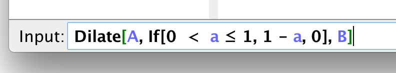 2) Type this command in the input bar.  It IS case-sensitive! 