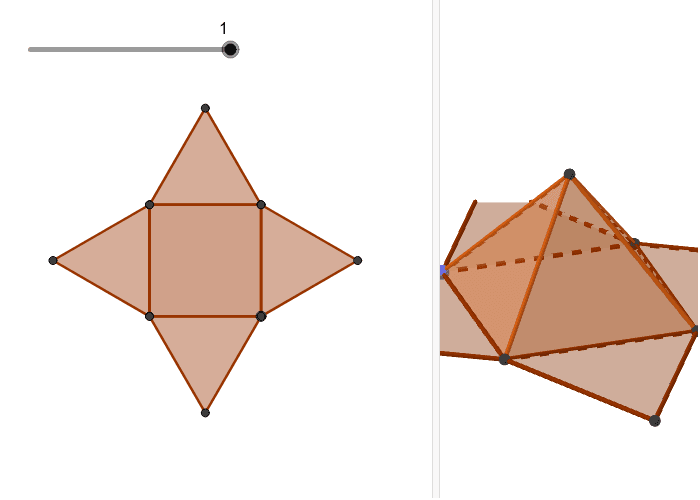 Patron De Pyramide 1 Geogebra