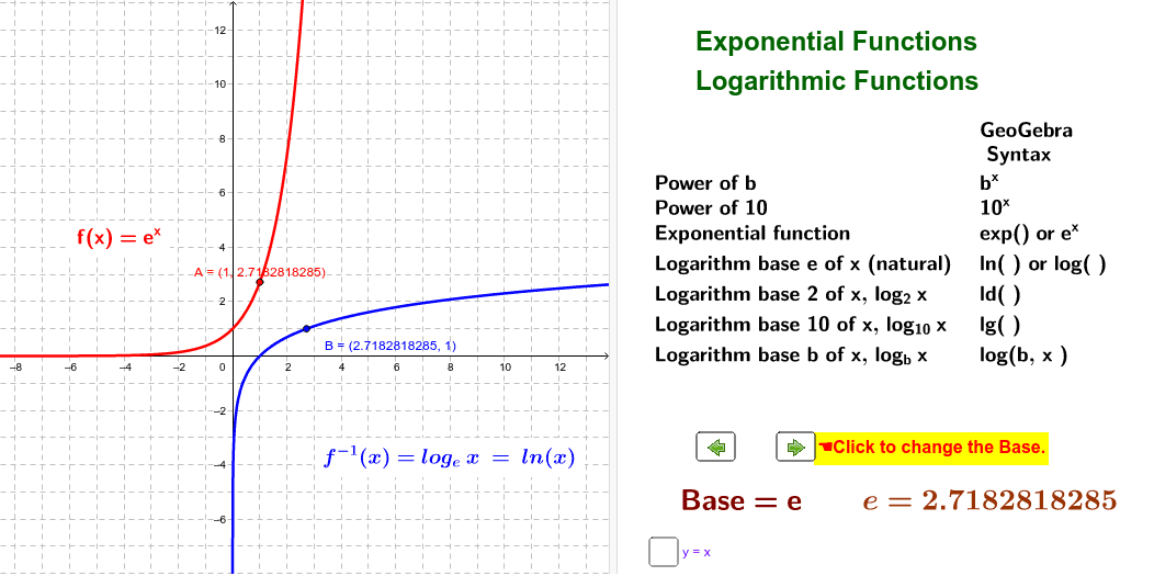 GeoGebra Applet