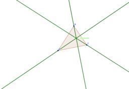 Lineas y puntos notables del triángulo  