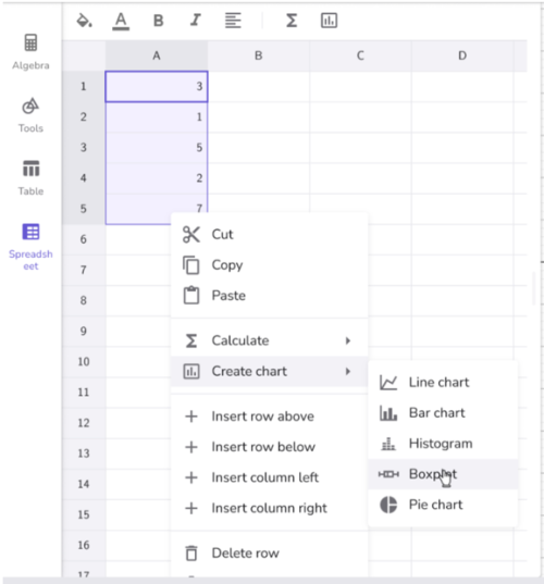 schermafbeelding van ontwikkelingsfase rekenblad