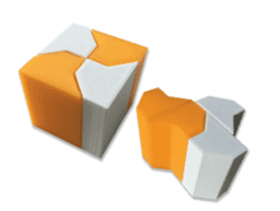 From POST-IT to 3D PRINTING: playing with squares and cubes