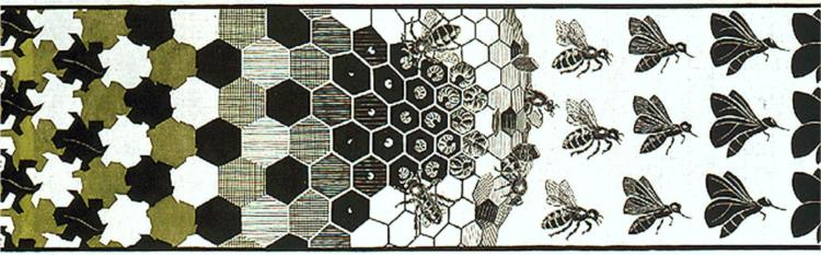 M. C. Escher Metamorfosis II