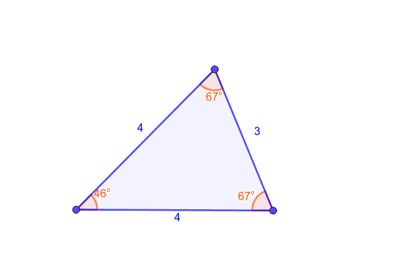 Convierte este triángulo en un triángulo ESCALENO-OBTUSÁNGULO Presiona Intro para comenzar la actividad