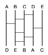 Example of a solved puzzle: