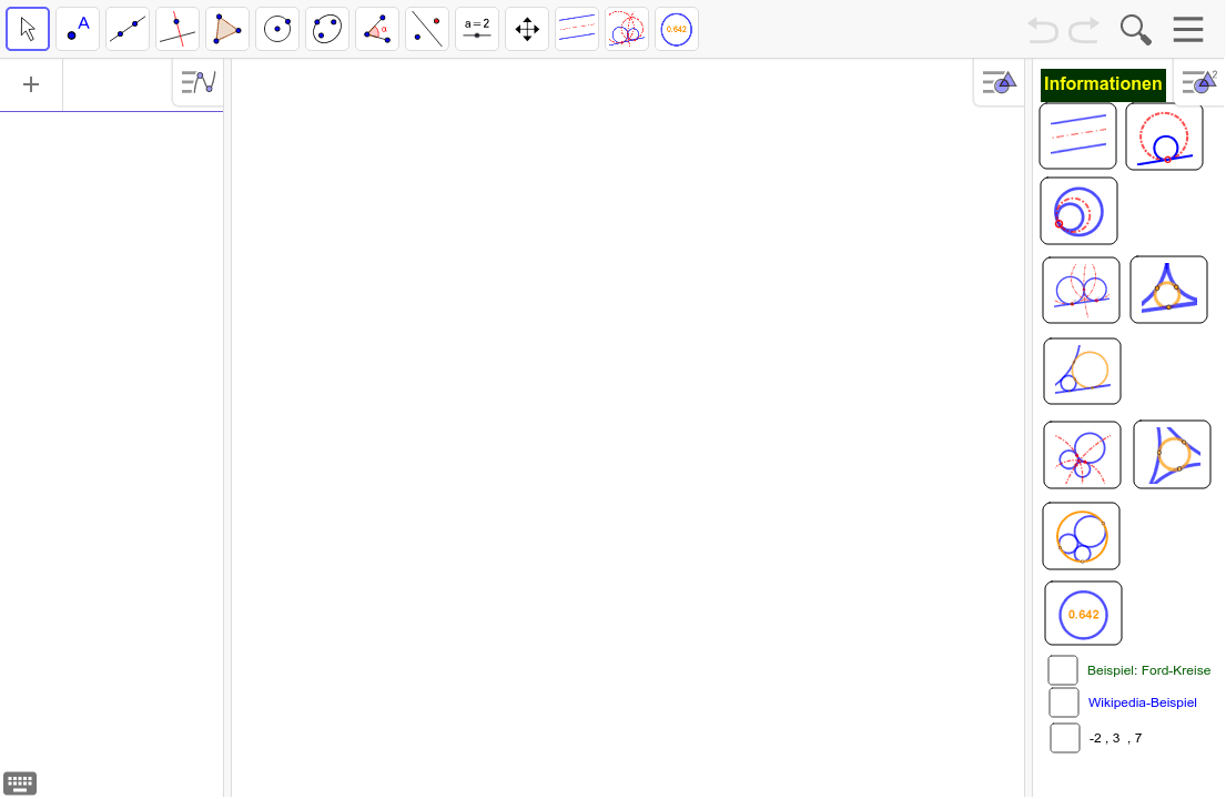 GeoGebra Applet