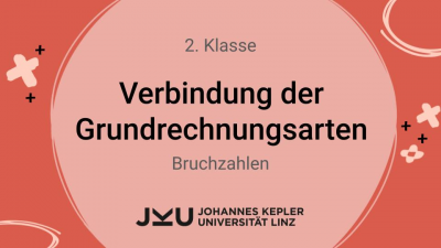 Bruchzahlen - Verbindung der Grundrechnungsarten 