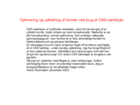 Optimering. Overfladeareal af cylinder, kegle og prisme GG upload.pdf