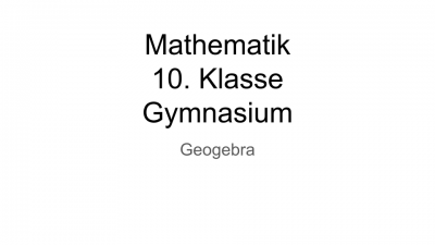 Mathematik 10 Gymnasium Bayern