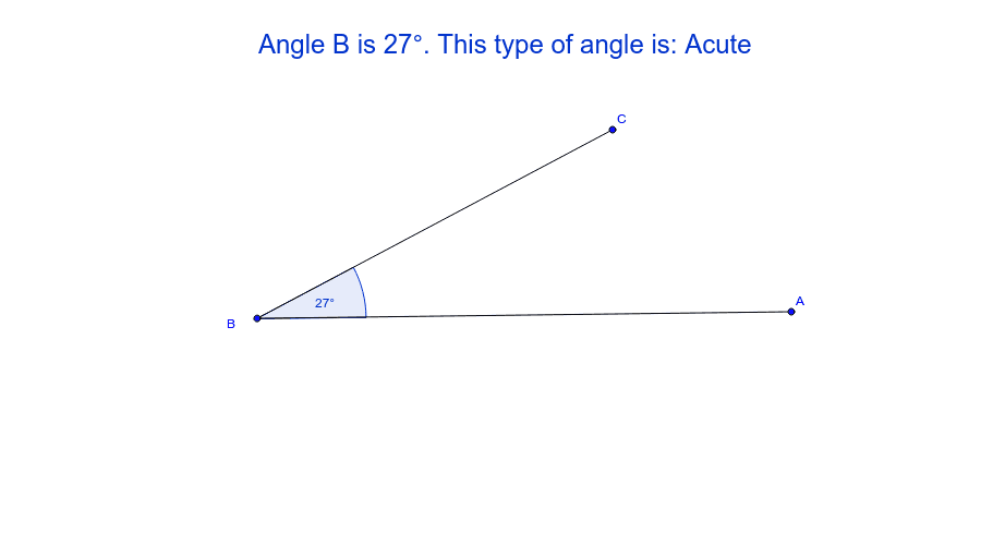 Investigating Angles – GeoGebra