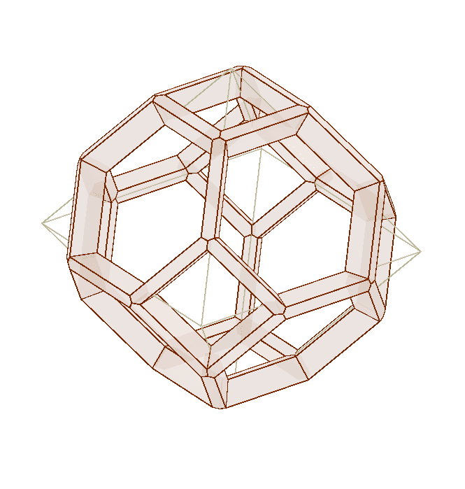 truncated octahedron frame Drücke die Eingabetaste um die Aktivität zu starten