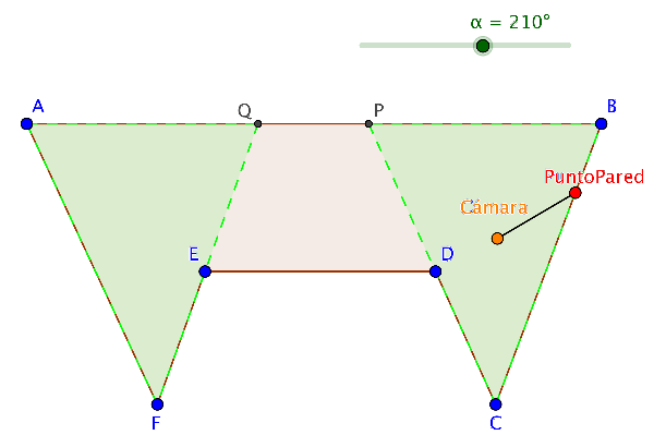 Figura 4b. Sala hexagonal.