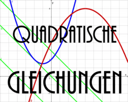 Quadratische Gleichungen