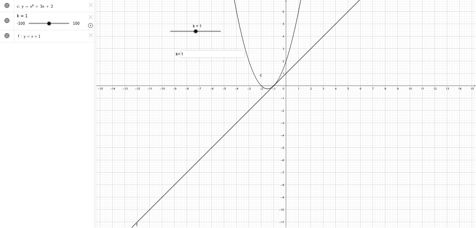 GeoGebra Applet