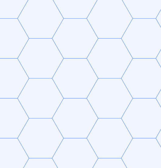 Hexagons edge to edge