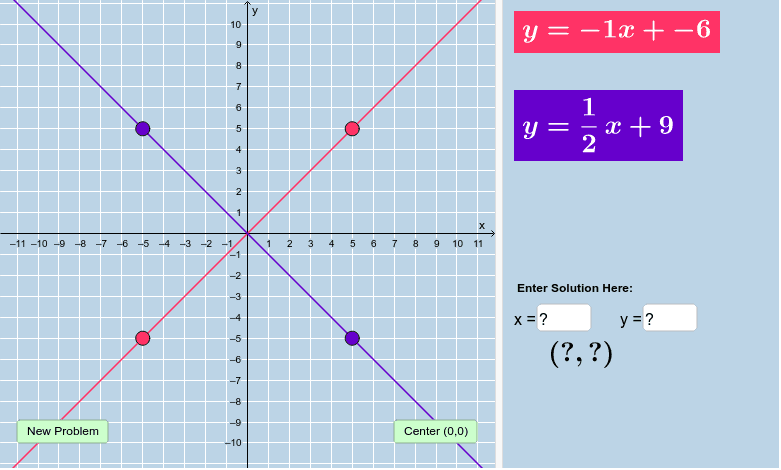 GeoGebra Applet