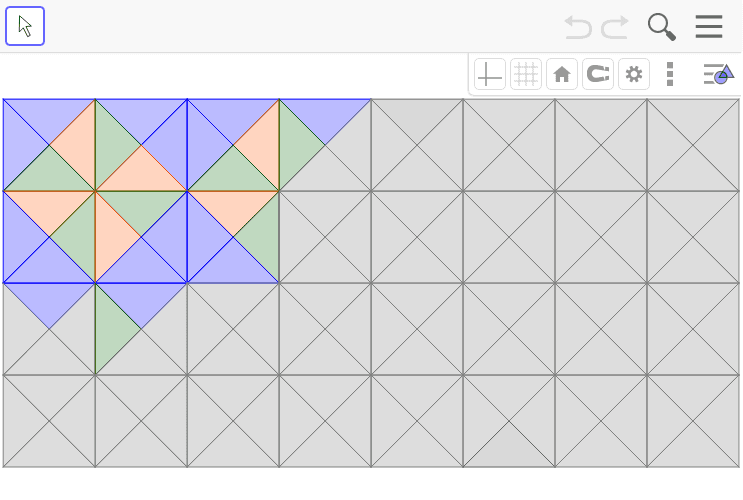 Et mønster med trekanter - MATLAB 0 - side 50 Tryk Enter for at starte aktiviteten