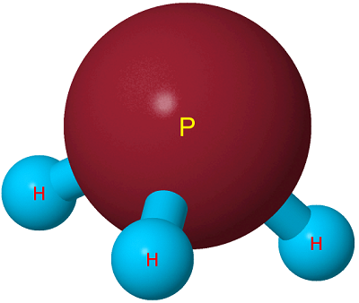 Molécula de fosfano