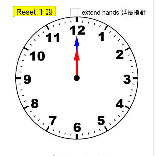 Find 5:12 on the clock. Press Enter to start activity